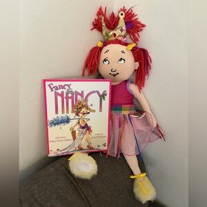 Madame Alexander X Large Fancy Nancy Plush 30” Doll & HC Book